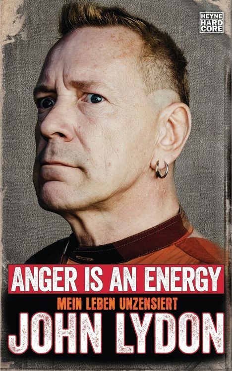 John Lydon: Anger is an Energy, Buch