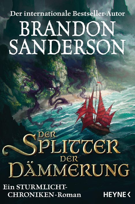 Brandon Sanderson: Der Splitter der Dämmerung, Buch