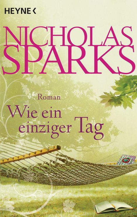 Nicholas Sparks: Wie ein einziger Tag, Buch
