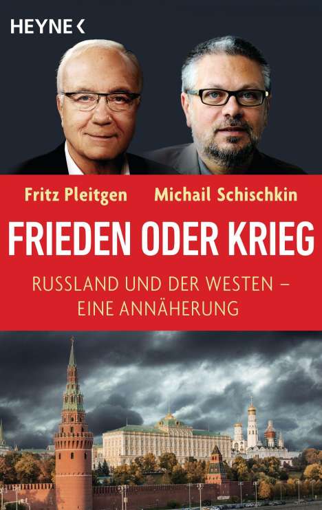 Fritz Pleitgen: Frieden oder Krieg, Buch