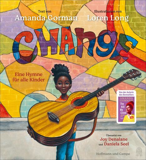 Amanda Gorman: Change Sings, Buch