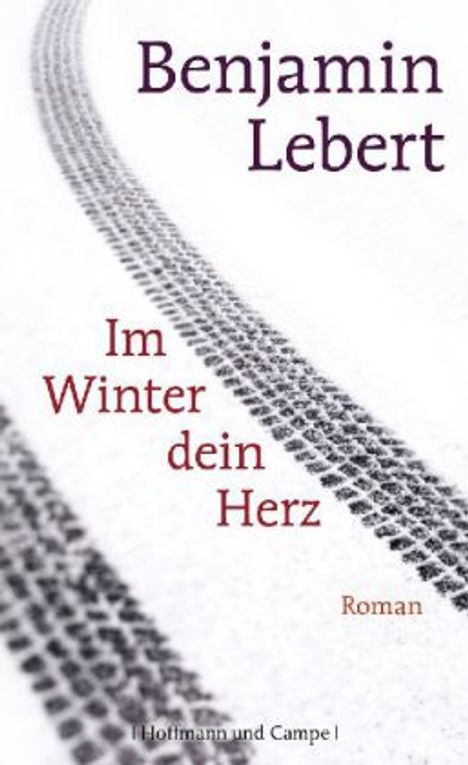 Benjamin Lebert: Im Winter dein Herz, Buch