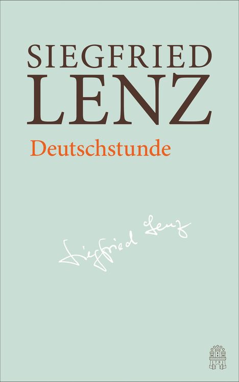 Siegfried Lenz: Deutschstunde, Buch