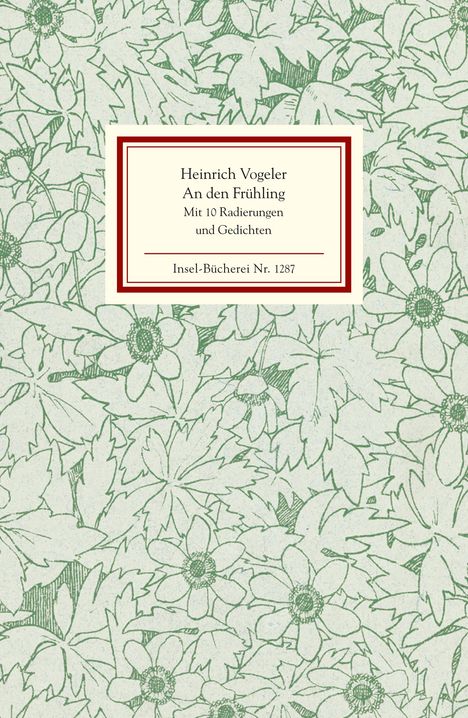 Heinrich Vogeler: An den Frühling, Buch