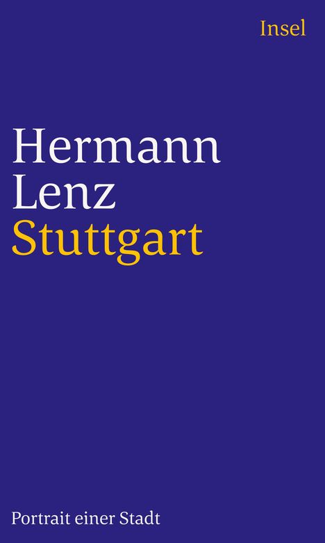 Hermann Lenz: Stuttgart, Buch