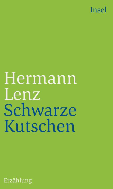 Hermann Lenz: Schwarze Kutschen, Buch