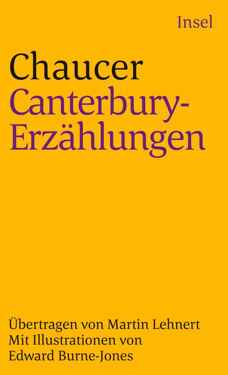 Geoffrey Chaucer: Die Canterbury - Erzählungen, Buch