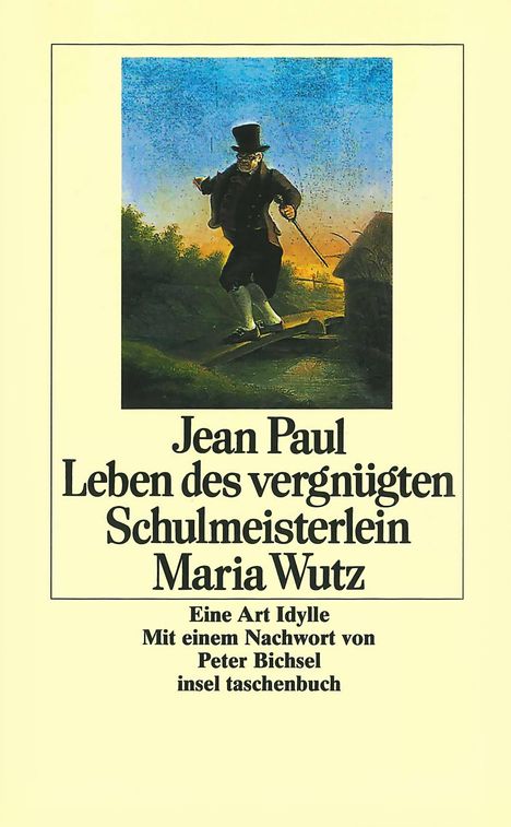 Jean Paul: Leben des vergnügten Schulmeisterlein Maria Wutz, Buch