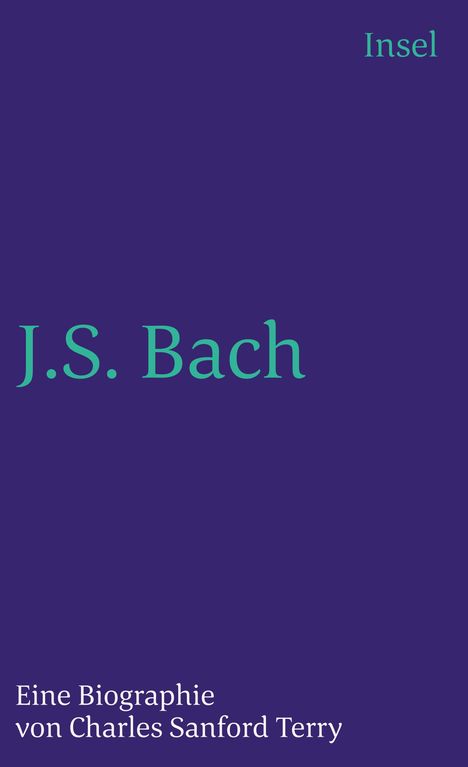 Charles Sanford Terry: Johann Sebastian Bach, Buch