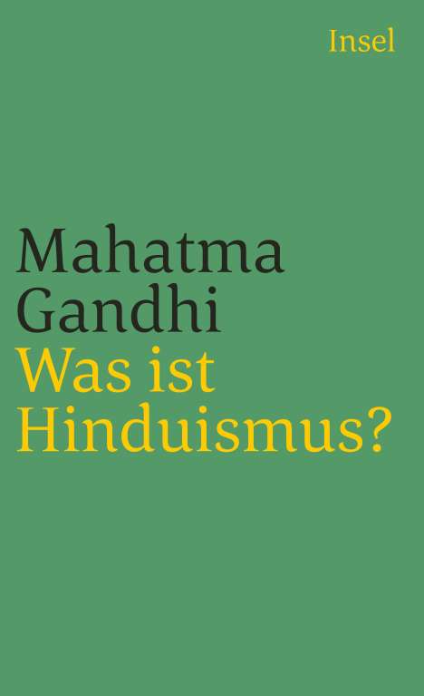 Mahatma Gandhi: Was ist Hinduismus?, Buch