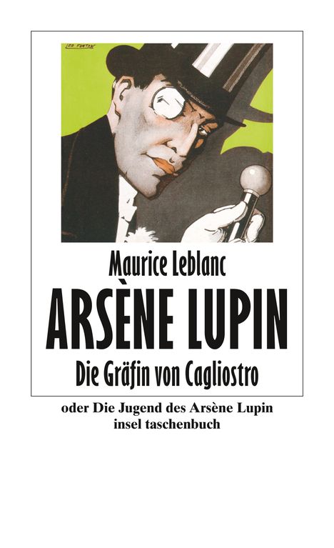 Maurice Leblanc: Die Gräfin von Cagliostro oder Die Jugend des Arsène Lupin, Buch