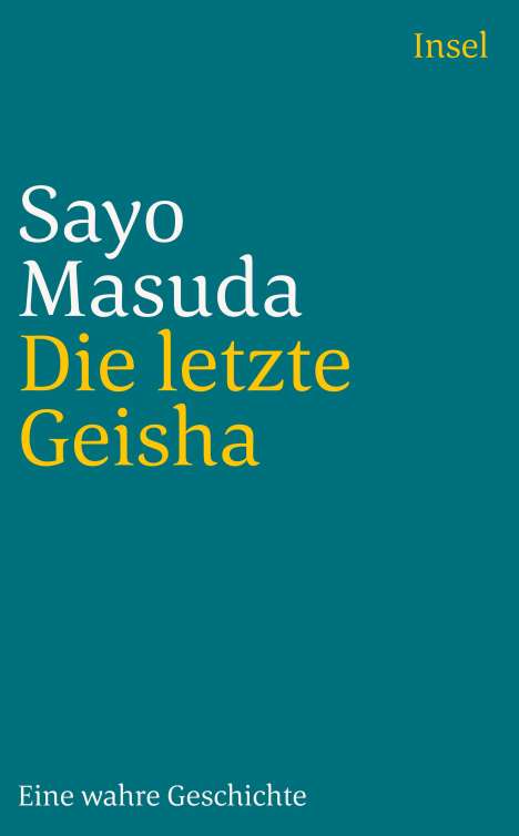 Sayo Masuda: Die letzte Geisha, Buch