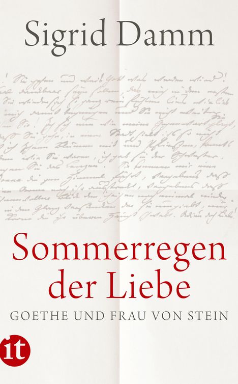 Sigrid Damm: »Sommerregen der Liebe«, Buch