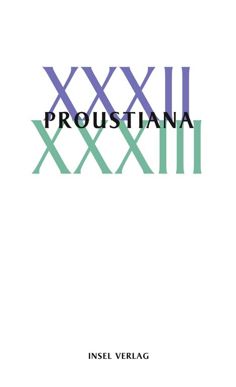 Proustiana XXXII/XXXIII, Buch