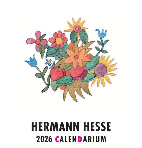 Hermann Hesse: CalenDarium 2026, Kalender