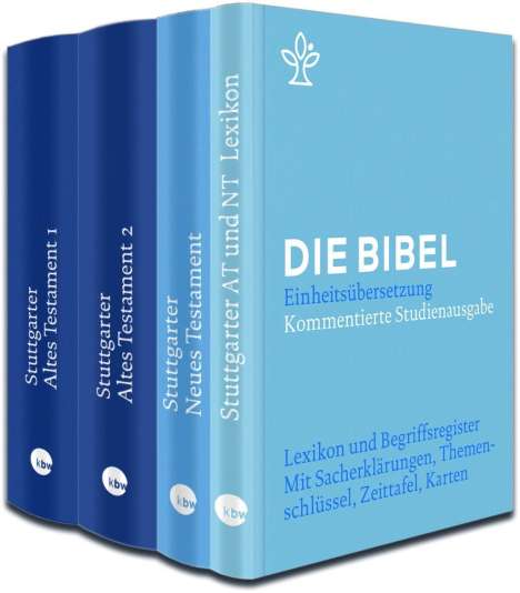 Stuttgarter Altes + Neues Testament + Lexikon im Paket, Buch