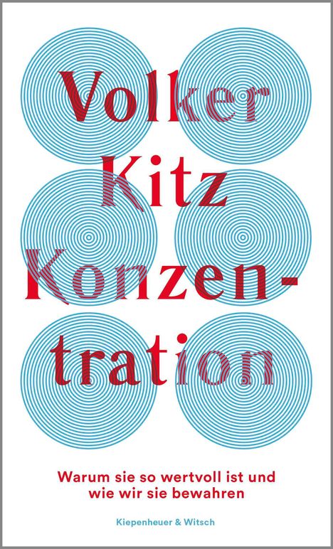 Volker Kitz: Konzentration, Buch