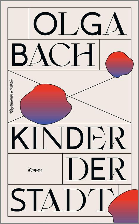 Olga Bach: Kinder der Stadt, Buch