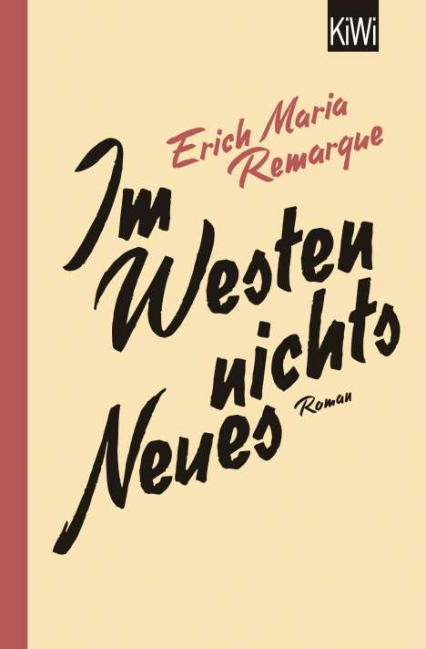 Erich M. Remarque: Im Westen nichts Neues, Buch