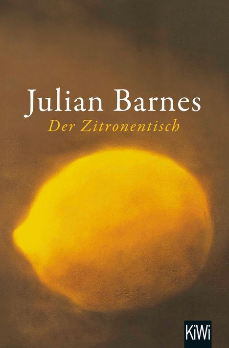 Julian Barnes: Der Zitronentisch, Buch