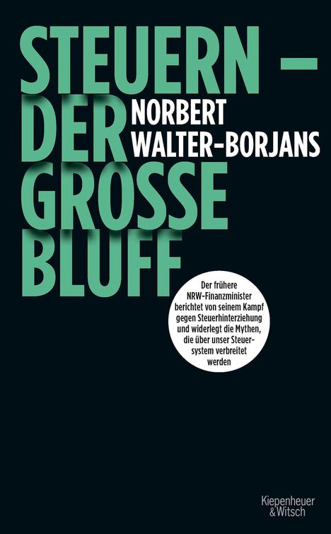 Norbert Walter-Borjans: Steuern - Der große Bluff, Buch