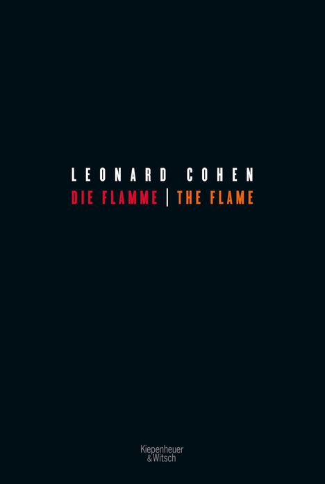 Leonard Cohen: Die Flamme - The Flame, Buch