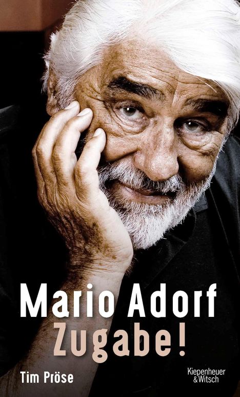 Tim Pröse: Mario Adorf. Zugabe!, Buch