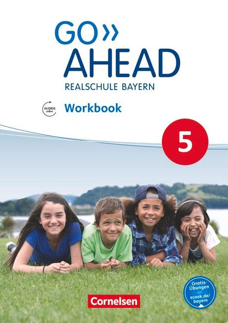 James Abram: Go Ahead 5. Jahrgangsstufe - Ausgabe für Realschulen in Bayern - Workbook mit Audios online, 2 Bücher