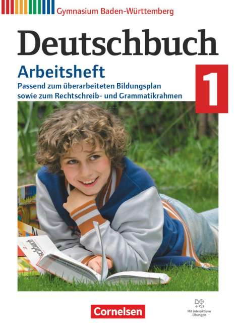 Christoph Fischer: Deutschbuch Gymnasium Band 1: 5. Schuljahr. Baden-Württemberg - Bildungsplan 2016 - Arbeitsheft mit interaktiven Übungen online, Buch