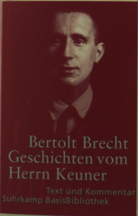 Bertolt Brecht: Geschichten vom Herrn Keuner, Buch