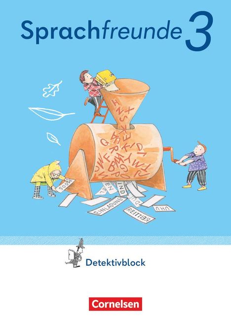 Katrin Junghänel: Sprachfreunde 3. Schuljahr. Detektivblock mit Aufgaben zum Fordern - Östliche Bundesländer und Berlin, Buch