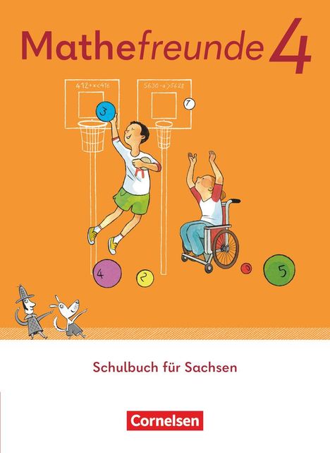 Mathefreunde 4. Schuljahr - Ausgabe Sachsen 2022 - Schulbuch mit Kartonbeilagen und "Das kann ich schon!"-Heft, Buch