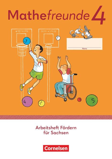 Mathefreunde 4. Schuljahr - Ausgabe Sachsen 2022 - Arbeitsheft Fördern, Buch