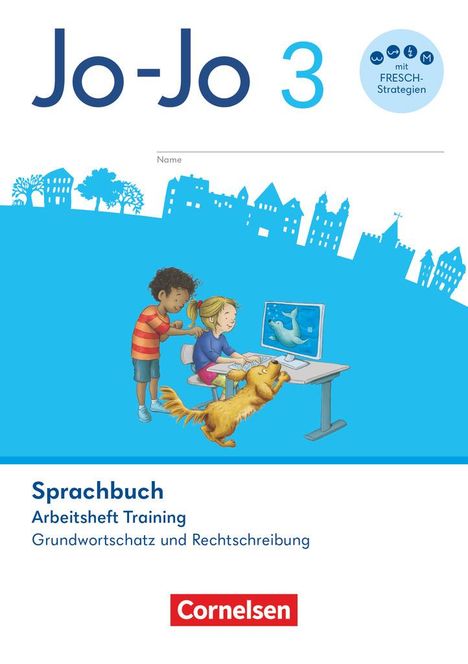 Jo-Jo Sprachbuch 3. Schuljahr - Allgemeine Ausgabe 2024 - Arbeitsheft Training: Grundwortschatz und Rechtschreibung, Buch