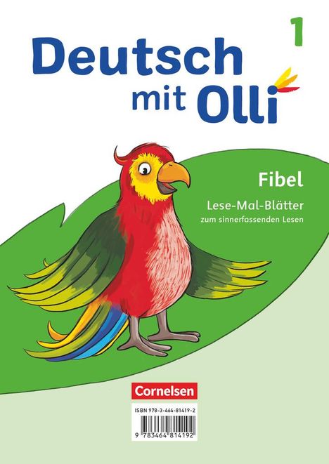 Deutsch mit Olli Erstlesen 1. Schuljahr. Lese-Mal-Blätter, Buch