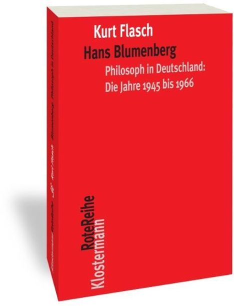 Kurt Flasch: Hans Blumenberg, Buch
