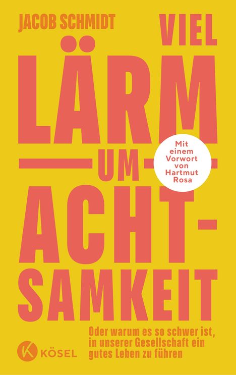 Jacob Schmidt: Viel Lärm um Achtsamkeit, Buch