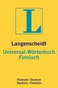 Langenscheidt Universal-Wörterbuch Finnisch/+ Kurzgramm., Buch