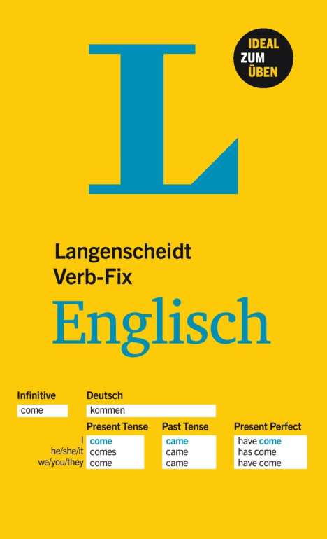 Langenscheidt Verb-Fix Englisch - Englische Verben auf einen Blick - Ideal zum Üben, Buch