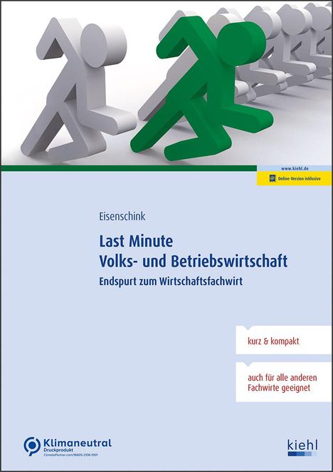 Christian Eisenschink: Last Minute Volks- und Betriebswirtschaft, 1 Buch und 1 Diverse