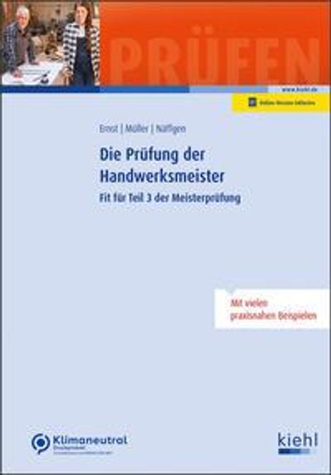 Yvonne Ernst: Die Prüfung der Handwerksmeister, 1 Buch und 1 Diverse