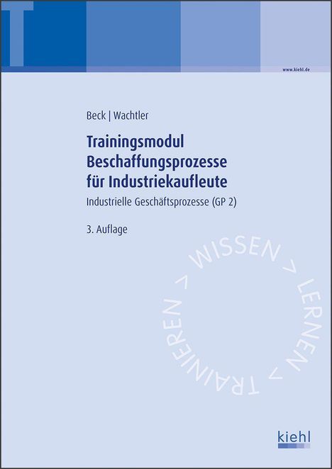 Karsten Beck: Trainingsmodul Beschaffungsprozesse für Industriekaufleute, Buch