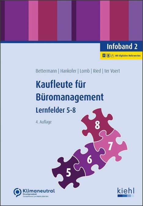 Verena Bettermann: Kaufleute für Büromanagement - Infoband 2, 1 Buch und 1 Diverse