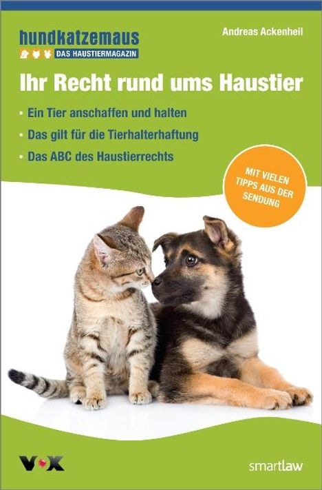 Andreas Ackenheil: Ihr Recht rund ums Haustier, Buch