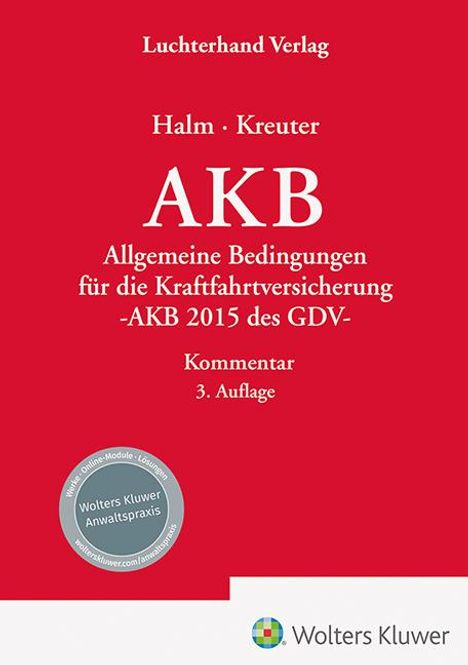 AKB - Kommentar, Buch