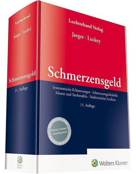 Lothar Jaeger: Jaeger, L: Schmerzensgeld, Buch