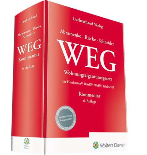 WEG - Wohnungseigentumsgesetz - Kommentar, Buch