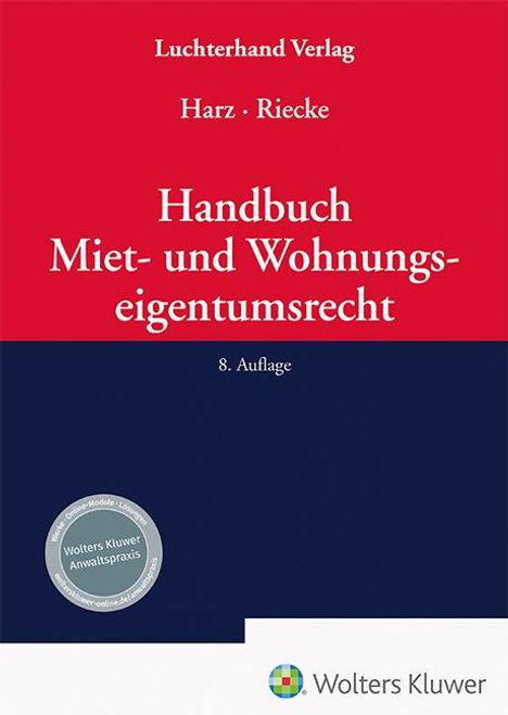 Handbuch Miet- und Wohneigentumsrecht, Buch
