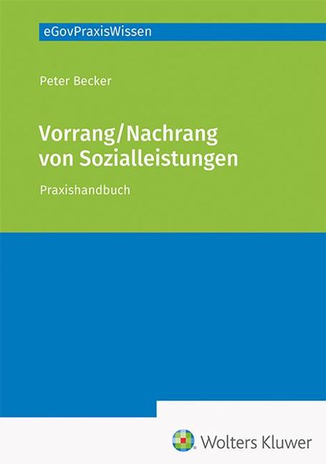 Peter Becker: Vorrang / Nachrang von Sozialleistungen, Buch