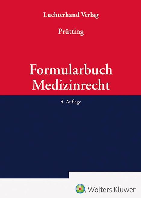 Formularbuch Medizinrecht, Buch
